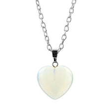 Load image into Gallery viewer, dongsheng New Bohemian Style Handmade Natural Gravel Necklace DIY Tassel Heart Jewerly Necklace Natural Stone Women Gift -30